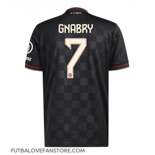 Bayern Munich Serge Gnabry #7 Tretí futbalový dres 2025-26 Krátky Rukáv Bayern Munich Serge Gnabry #7 Tretí futbalový dres 2025-26 Krátky Rukáv